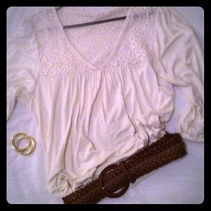 Fashion 3/4 sleeve blouse