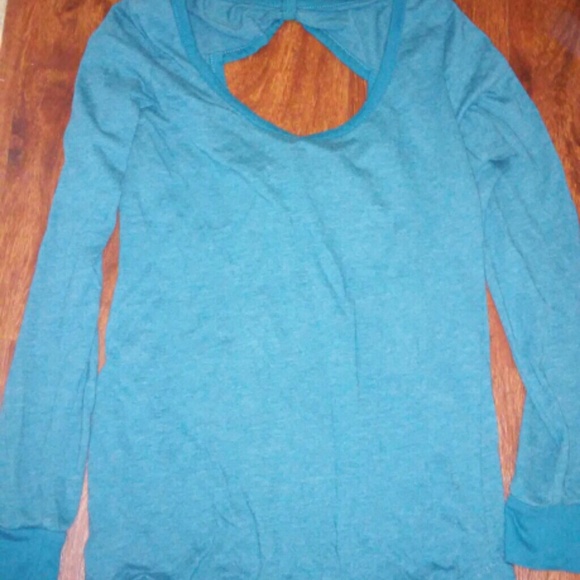 NWOT Open back with bow top