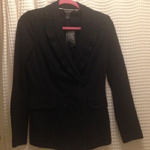 Black and white brand Blazer
