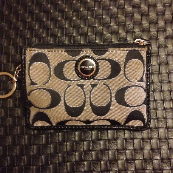 Coach keychain wallet