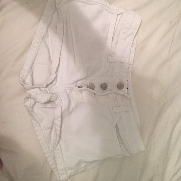 American Apparel white shorts
