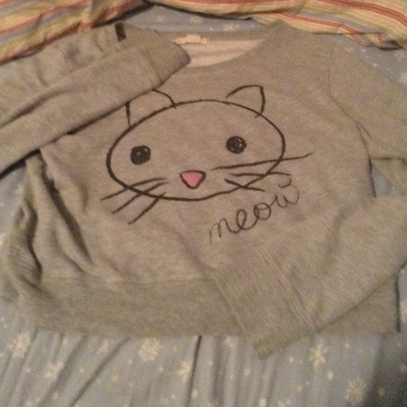 Thin cat sweater