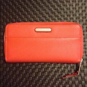 Dana Buchman orange wallet
