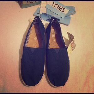 Navy Blue TOMS