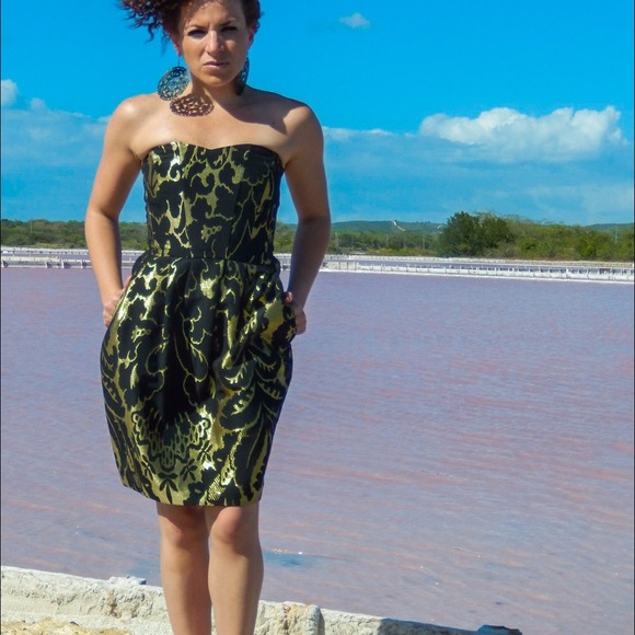 H&M Strapless Bell Dress