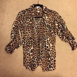 Express the portofino shirt XS new animal printed