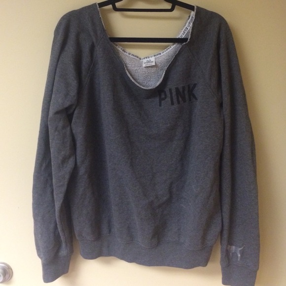 Victoria's Secret long sleeve with neck cut out
