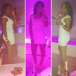 Beautiful white party dress  by Arden B.