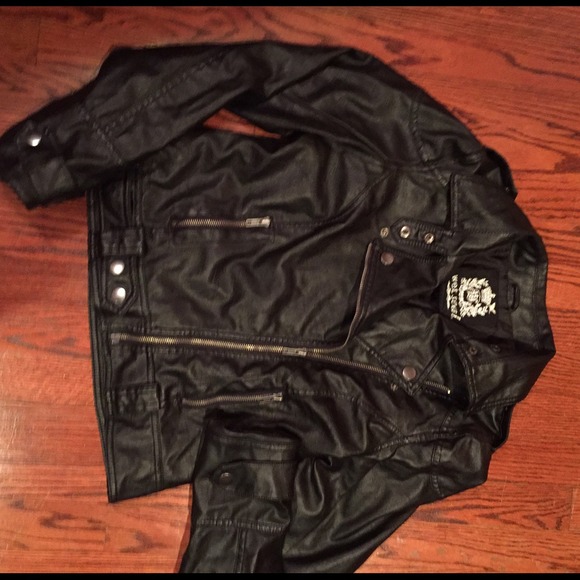 Wet Seal Jackets & Blazers - Jackets leather black