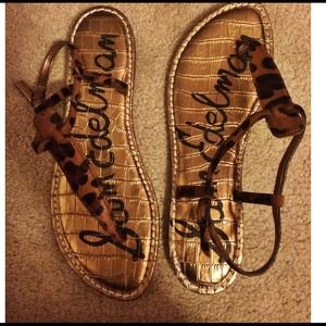 Cheetah Print Sandals