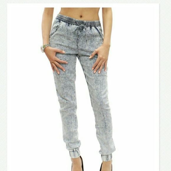 🚫Traded🚫Acid wash jogger pants