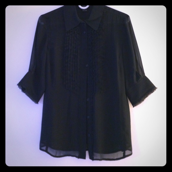 (Sold in Bundle) 100% Silk Blouse. Like New! - Picture 1 of 4