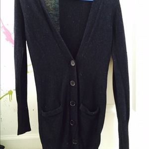 Navy blue cardigan
