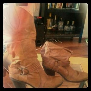 Matisse Brown Leather Boots