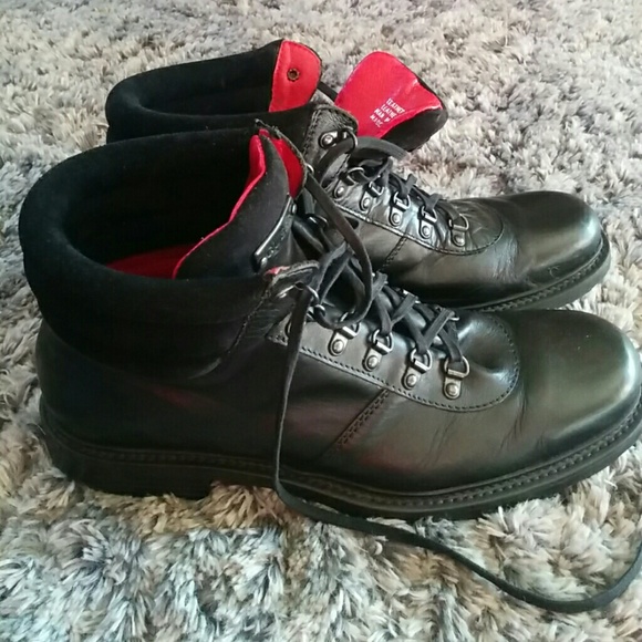 Mens Guess leather boots