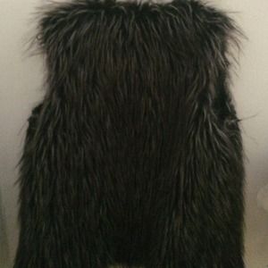Fur vest condition almost brand-new