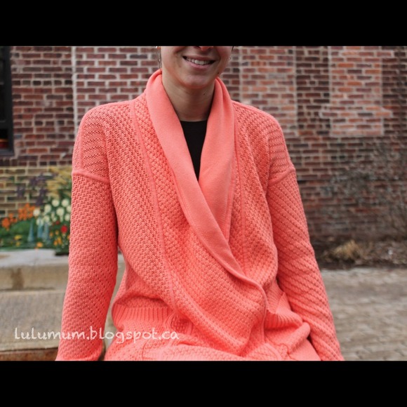 lululemon post practice cardigan