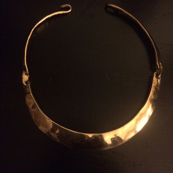 Boutique Gold Collar Necklace