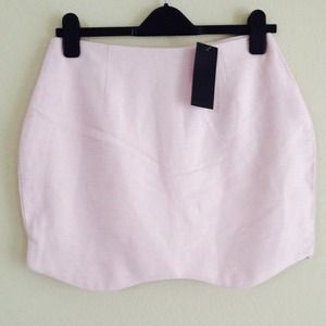 Pale pink skirt