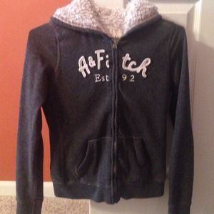 Abercrombie and Fitch zip up