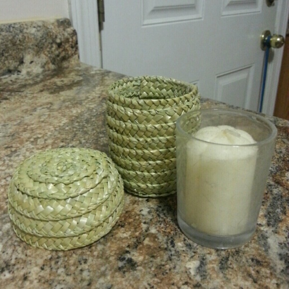 Votive Candle + Holder