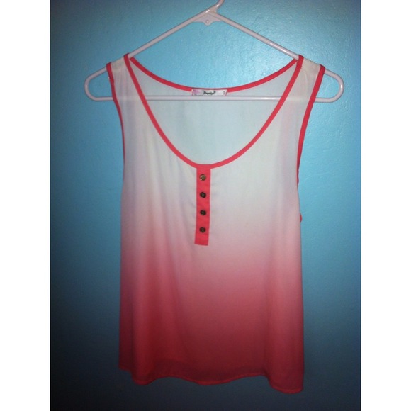 OMBRÉ PINK BLOUSE