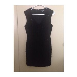 Forever 21 Black Sequin Dress