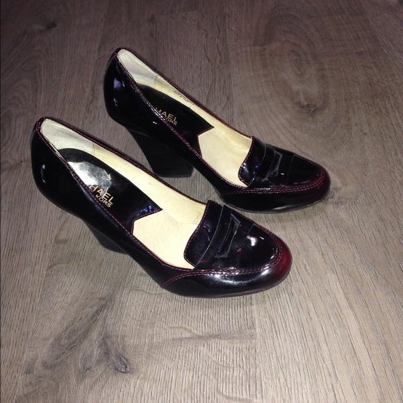 Michael Kors penny loafers in  Burgundy