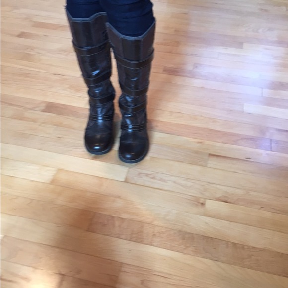 Aldo brown boots for sale