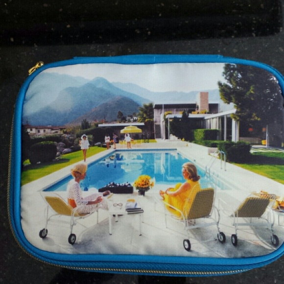Napoleon Perdis  "Poolside Gossip " cosmetic bag