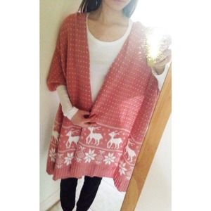 New long light pink Cotton Scarf