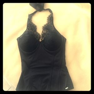 Beautiful black corset from France