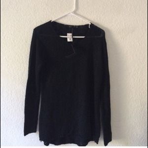 LF black knit sweater