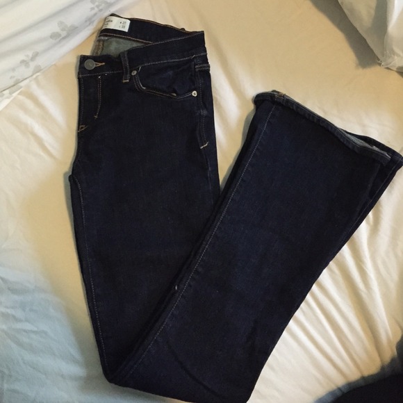 Dark wash boot cut A&F
