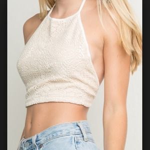 Brandy Melville knit halter