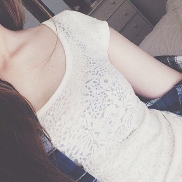 Rue21 Tops - Yellow/Cream Top