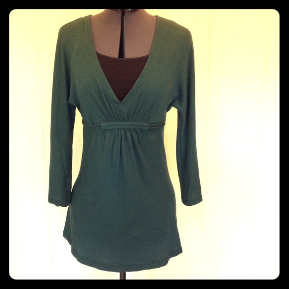 C&C California Emerald Green Tunic XS