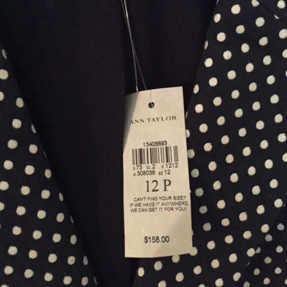 Polka dot Navy jacket - Picture 2 of 3
