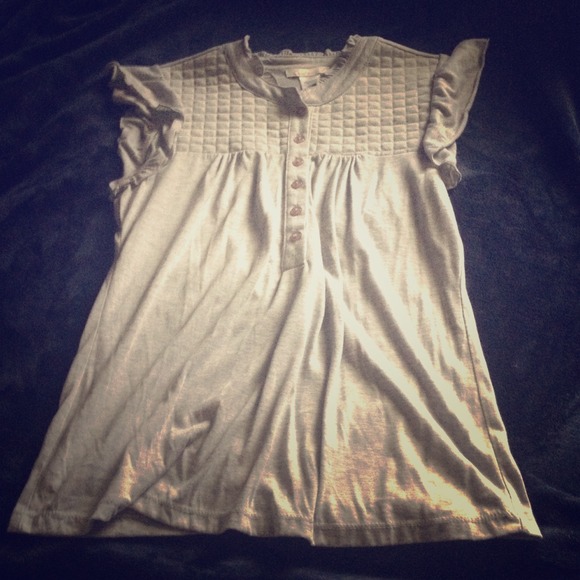 Grey Charlotte Russe top