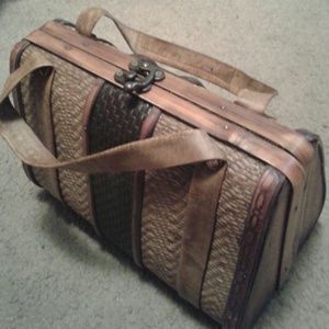 Wooden Vintage Styled Handbag