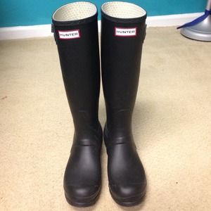 Hunter rain boots