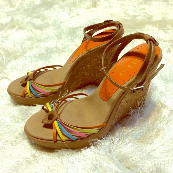 Super Cute BCBGirls Wedge Sandals