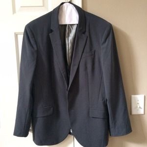 Men's suit jacket grey with vest