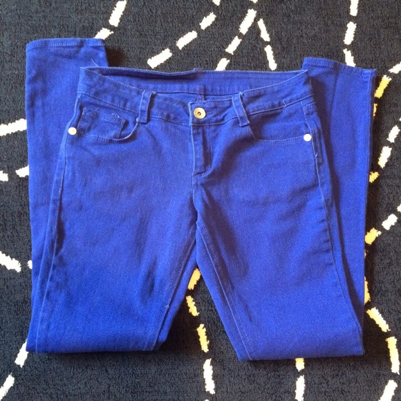 💥ON HOLD💥 Cobalt Blue Skinny Denim