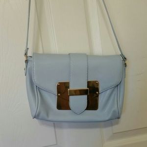 Baby blue bag