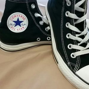 Black converse