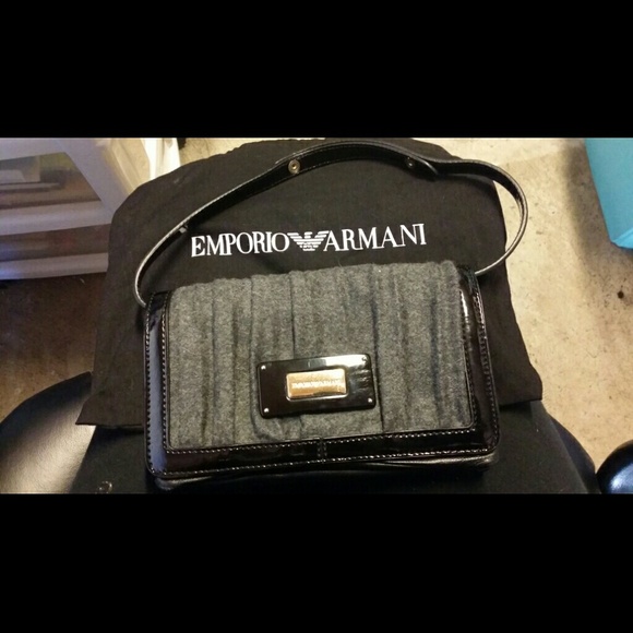Emporio Armani handbag with dustbag - Picture 2 of 4