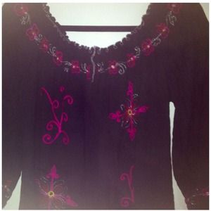 Very Pretty Tunic or Dress, comes with pink sash