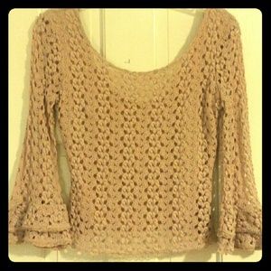 knit bohemian top