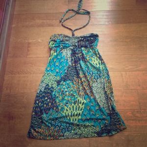 Halter top summer dress